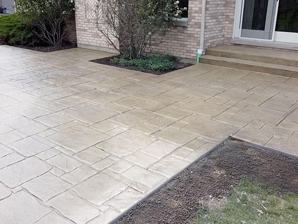 stamped concrete paving services